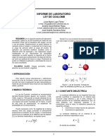 Lab 1. Ley de Coulomb.