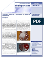 Casos de Microbiologia Clinica 2013 Caso 573