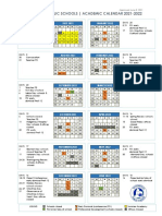 Bloomfield Public Schools 2021-2022 Academic Calendar