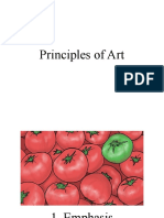 Principles of Art For Grade 6