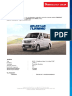 Cotizador Changan Grand Van Turismo 1.5L MT GASOLINA AÑO MODELO 2022