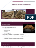 Dqs151 - Measurement of Construction Works Ii: Timber Pitched Roof