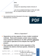 Analytical Separations