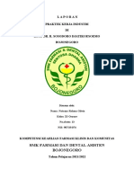 Laporan Prakerin SMK Farmasi Dan Dental Asisten Sentosa Dharma Bojonegoro Di RSUD DR SOSOSDORO DJADIKOESOMO BOJONEGORO