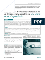 Plan de Cuidados Básicos Estandarizado en Hospitalización Urológica