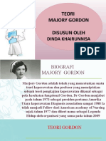 Teori Majory Gordon Disusun Oleh: Dinda Khairunnisa