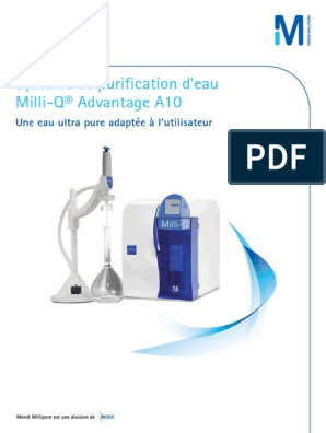 DETECTEUR DE FUITE D EAU POUR OSMOSEUR MILLIPORE