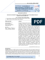 Influence of Right To Education On Performance of Teachers in Select Schools in Bangalore City