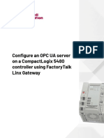 Configure An Opc Ua Server On A Compactlogix 5480 Controller Using Factorytalk Linx Gateway