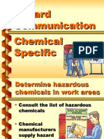 Hazard Communication Chemical Specific