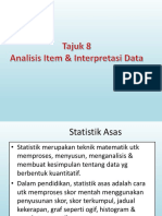 Tajuk 8 Analisis Item & Interpretasi Data