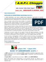 Notiziario ANPI Chioggia, numero 79 