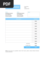 Free Basic Invoice Template