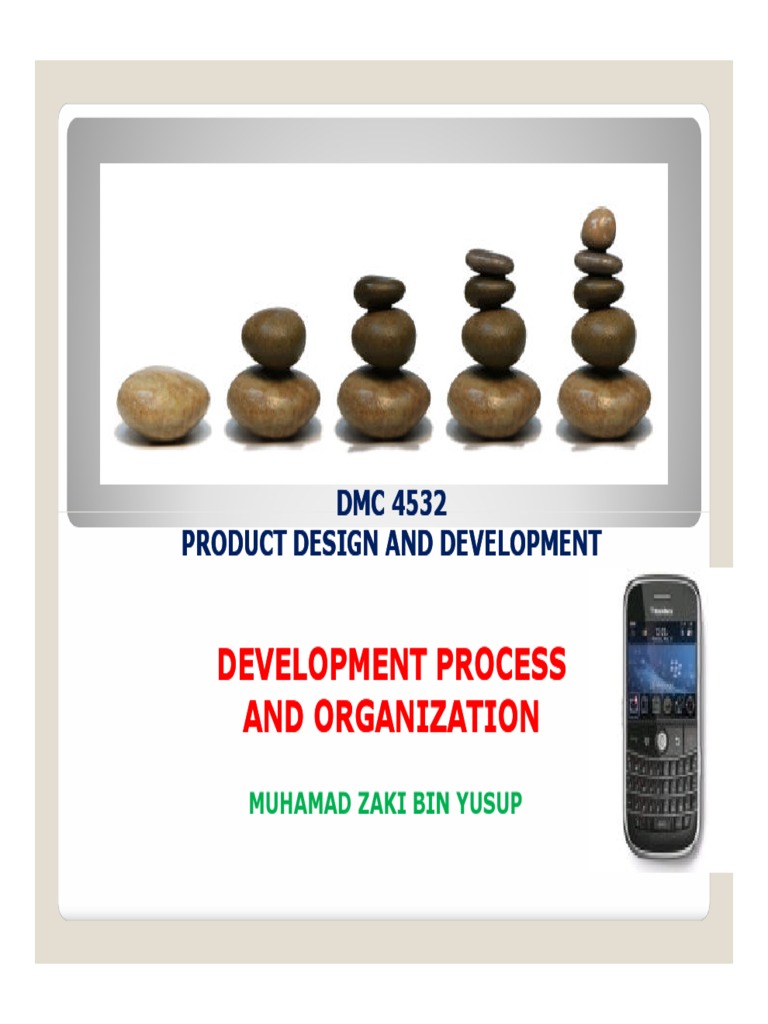 Chapter 2 - Development Process and Organizations | PDF | New Product ...