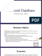 Android SQLite Database Kurang dari