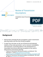 Review of Transmission Assumptions: Marianne Perben