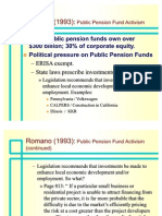 Pension Fund Activism