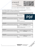 Straightforward 2ed Level 2B Mapping Trinity GESE Grade 6