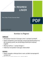 Analisis Regresi Linier