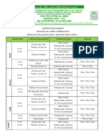 Jadwal Belajar