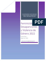 2022 Mayo OEG - Lista de Feminicidios Por Categoria y Mujeres Desaparecidas