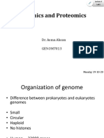 Genomics and Proteomics: Dr. Asma Ahsan GENOM7013