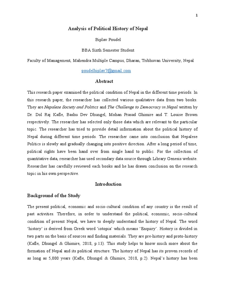 analysis-of-political-history-of-nepal-pdf-nepal-kathmandu