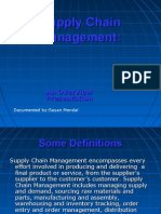 Supply Chain Management Presentation