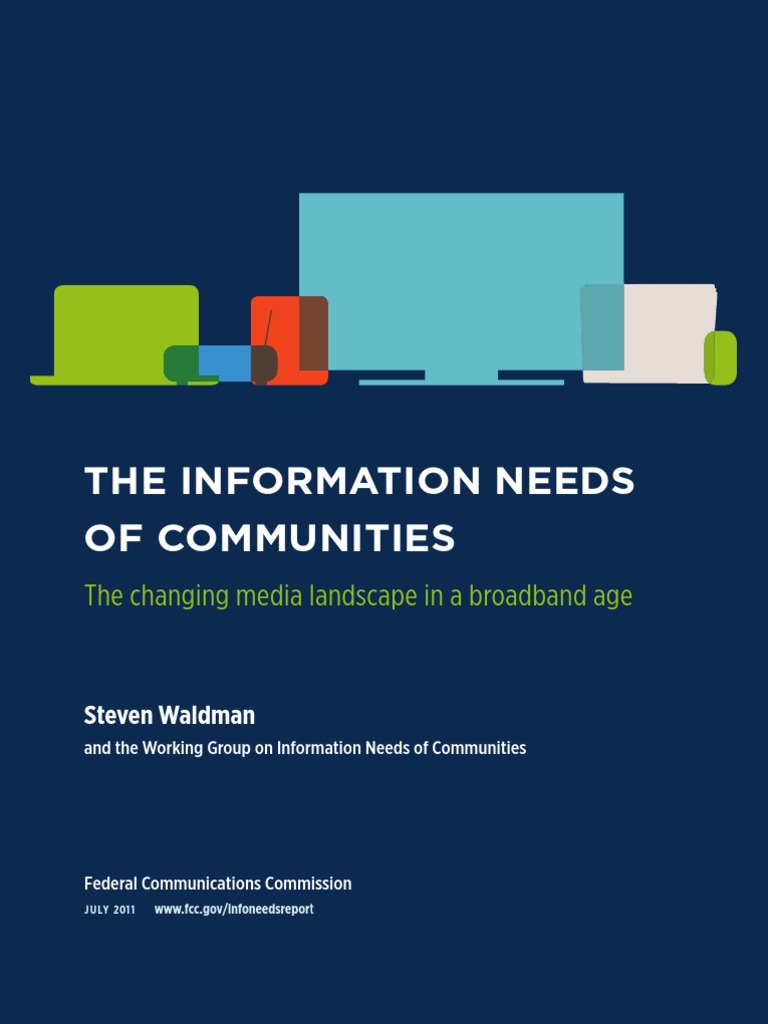 The Information Needs of Communities | PDF | News | Mass Media