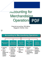 Accounting For Merchandising Operations: Financial Accounting, IFRS Edition Weygandt Kimmel Kieso