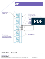 JK-06lc Intermediate Timber Floor-Ledger To Concrete Pocket