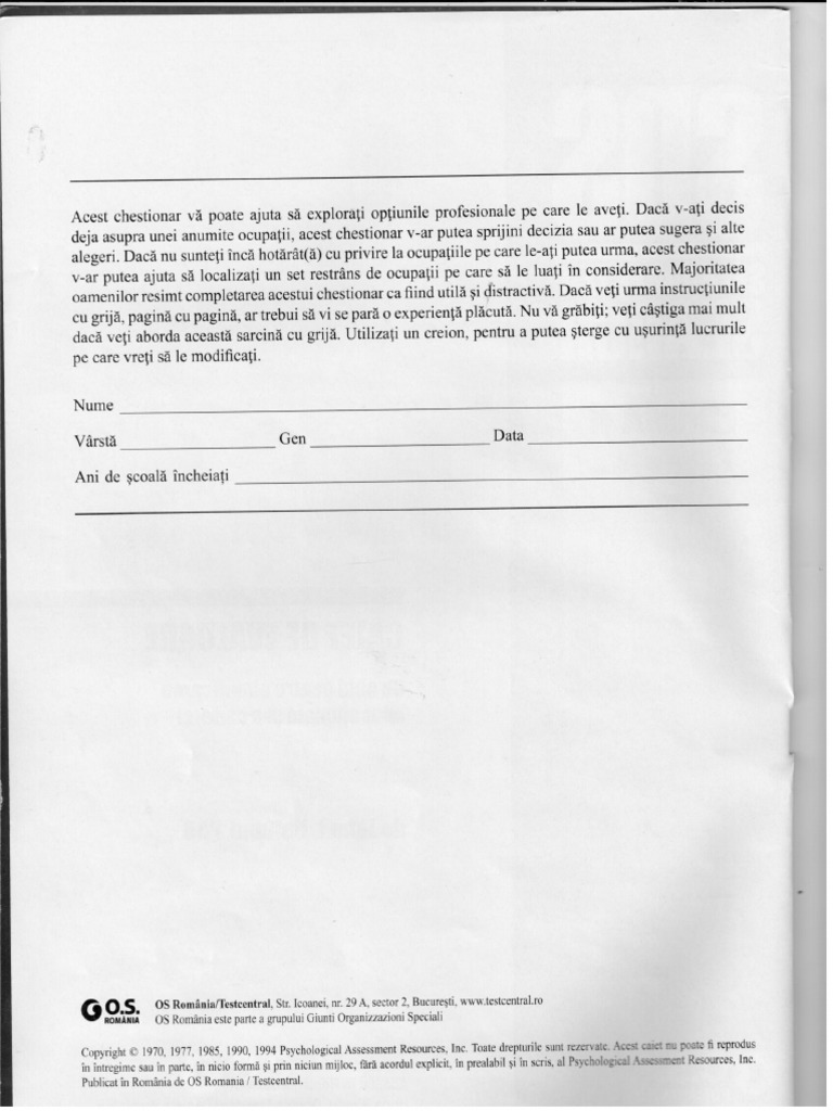 Scan SDS Holland PDF