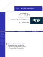 Polynomial Interpolation