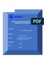 Actividad Entregable Ii Matematicas