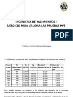 Ejercicio Método de Validación PVT 2