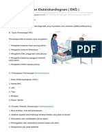 SOP Pemasangan Elektrokardiogram EKG