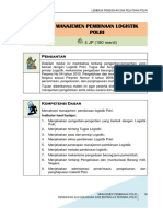 Modul 2 - Manajemen Pembinaan Logistik Polri