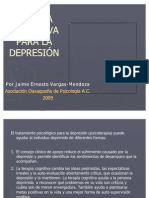 Consejeria I. Terapia Cognitiva Aplicada A La Depresion