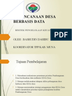 SPB 2.2 Pembangunan Desa Berbasis Data Oke