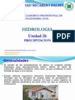 UNIDAD-precipitaciones HIDROLOGIA-URP - 2021-1