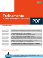 Treinamento - Gestão de Custos de Manutenção 