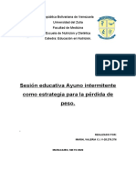 Sesion Educativa