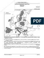 Geografie - 2017 - Var - 04 - D Și E