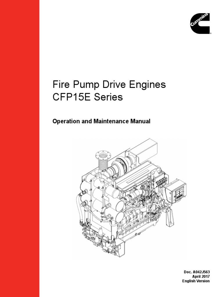 Manual Operacion y Mantenimiento Cfp15e | PDF | Pump | Engines