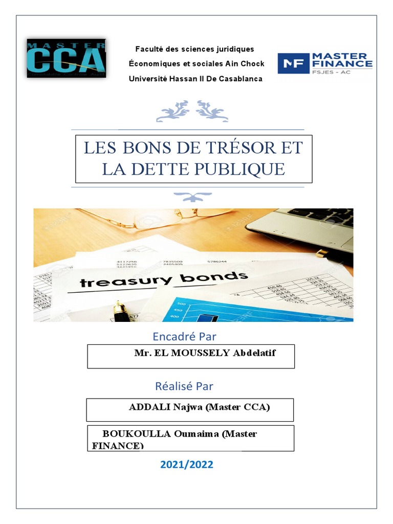 Bons de Trésor et Dette Publique au Maroc | PDF | Dette publique | Dettes
