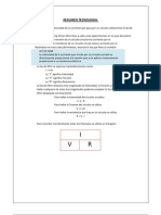 RESUMEN Ley de Ohm y Resistencias