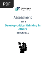 BSBCRT511 - Assessment Task 1 v2