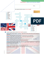 Worksheet 6:: Read The Clues To Complete The Crossword With The Words in