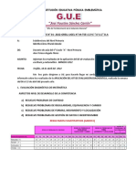 Informe Resultados Evaluación Diagnóstica - Gue 2022 Consolidado 4° Grado