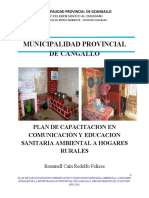 1 - Plan de Capacitación en Comunicaciones y Educacion en Sanemiento - Cangallo - MEJORADO 1